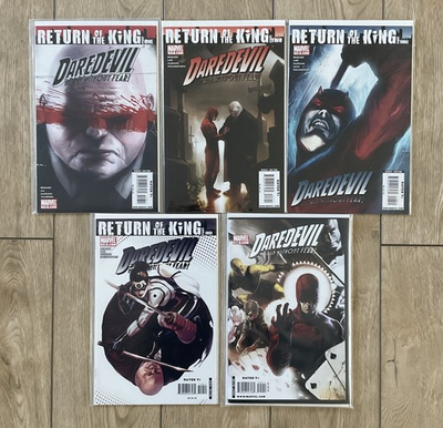 #ad Daredevil #116 119500 Marvel Comics Return of the King Parts 1 5 Set Lot Run $19.99