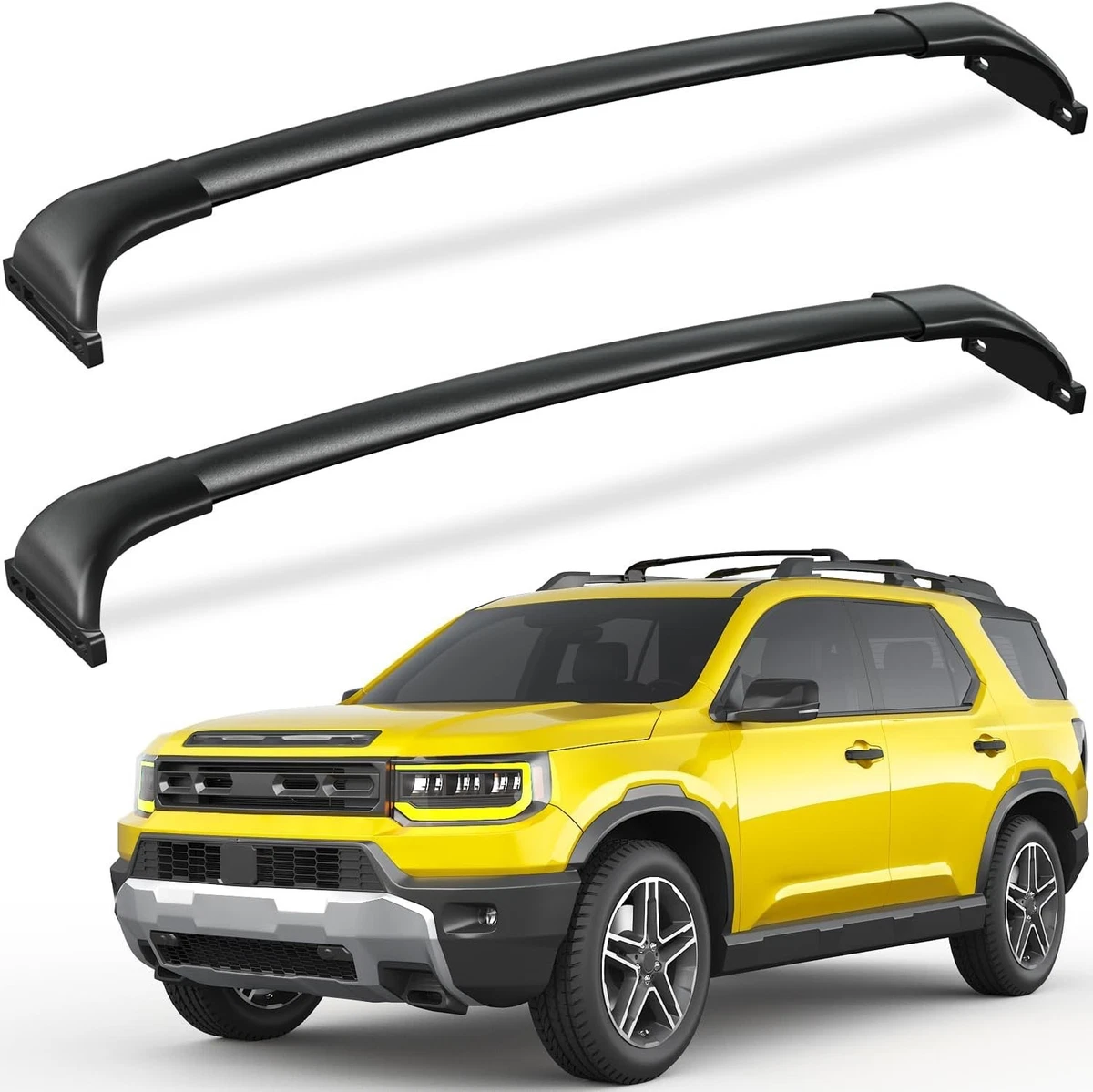 Compatible With Togg T10X 2023-2025 ACE-2 Car Roof Rack Cross Bar Black - View #10