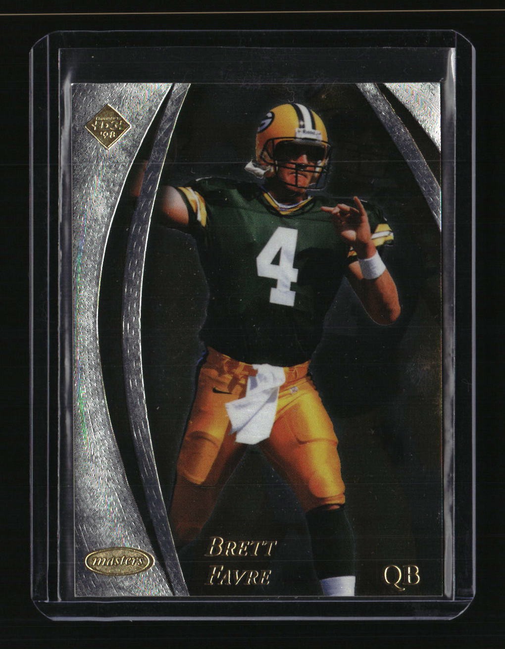 1998 Collector's Edge Masters #66 Brett Favre #/5000