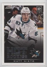 2013-14 Panini Rookie Anthology Score Update Matthew Nieto Matt Nieto #704 c7w