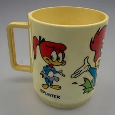WOODY WOODPECKER - WALTER LANTZ PRODUCTION, DEKA Plastic Souvenir Cup, #1970's