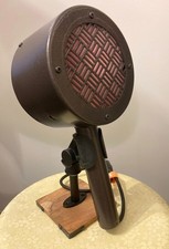 Custom Vintage One Of A Kind Dynamic Microphone W/ Stand...Unique...PLEASE READ 