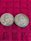 Lot  Of 2 American Silver Quarters 1963-1964