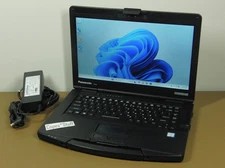 Panasonic Toughbook CF-54 Touch Cam i5 7300u 256GB SSD 1TB 16GB NEW BATTERY W11