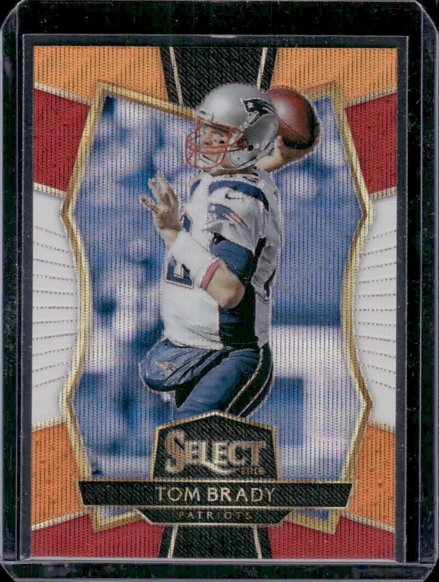Tom Brady 2016 Panini Select Tri Color Prizm #110