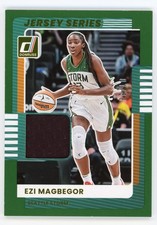 2025 PANINI DONRUSS JERSEY SERIES GREEN #57 EZI MAGBEGOR PATCH 1/30 WNBA STORM