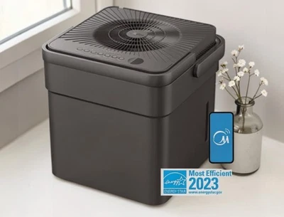 $345 Midea 50 Pt Pint CUBE Smart Dehumidifier with Pump 3X More Water OPEN BOX - Image 1 of 4