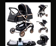 3 in 1 Kinderwagen Komplettset Kombikinderwagen Neugeborene