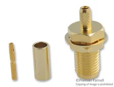 1pc MULTICOMP PRO 'MC23592 Rf Coaxial, Sma Jack, 50 Ohm, Crimp; Connector T