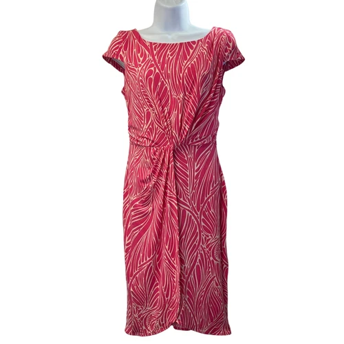 UNDERCOVER Victoria's Secret donna XS rosa vita raccolta lunghezza ginocchio casual