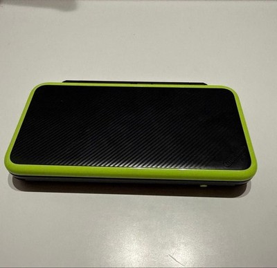 New Nintendo 2DS XL Black Lime NTSC-J Tested Working with Stylus