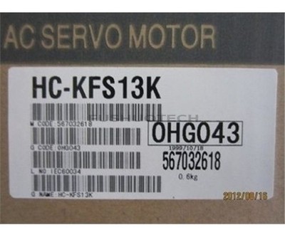 New 1Pcs Electric 3-Phase 105V 0.7A 100W HC-KFS13K Ac Servo Motor   kl *yt