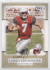 2011 SAGE Hit Gold Christian Ponder #47 0m0