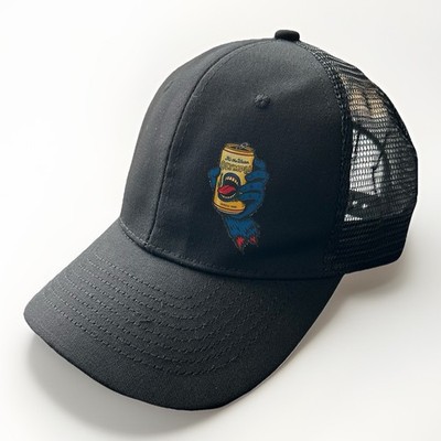 Vintage Olympia Beer Trucker Hat  Snapback Oly Zombie Hand