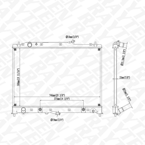 2986 Radiator 2986 Radiator Fit for Mazda CX-9 2007 - 2012 3.5 3.7 V6 | eBay