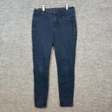 Curve Appeal Jeans Womens 6/28 Blue Total Control Stretch Casual Skinny