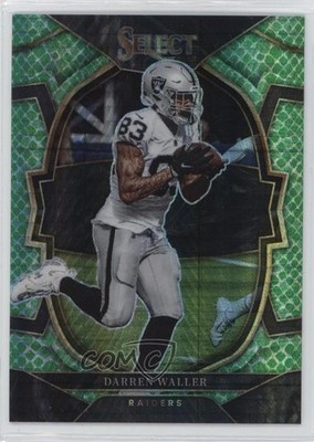 2022 Panini Select Concourse Dragon Scale Prizm /89 Darren Waller #18 0pb4