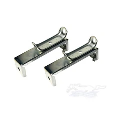 70 71 72 73 Mustang Cougar Torino Falcon Lower Radiator Mounting Bracket Pair