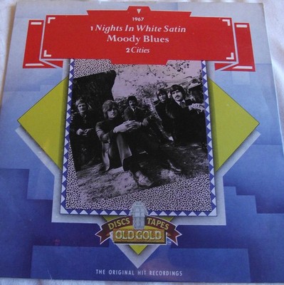 The Moody Blues - Nights In White Satin (7'', Single, RE, RP)