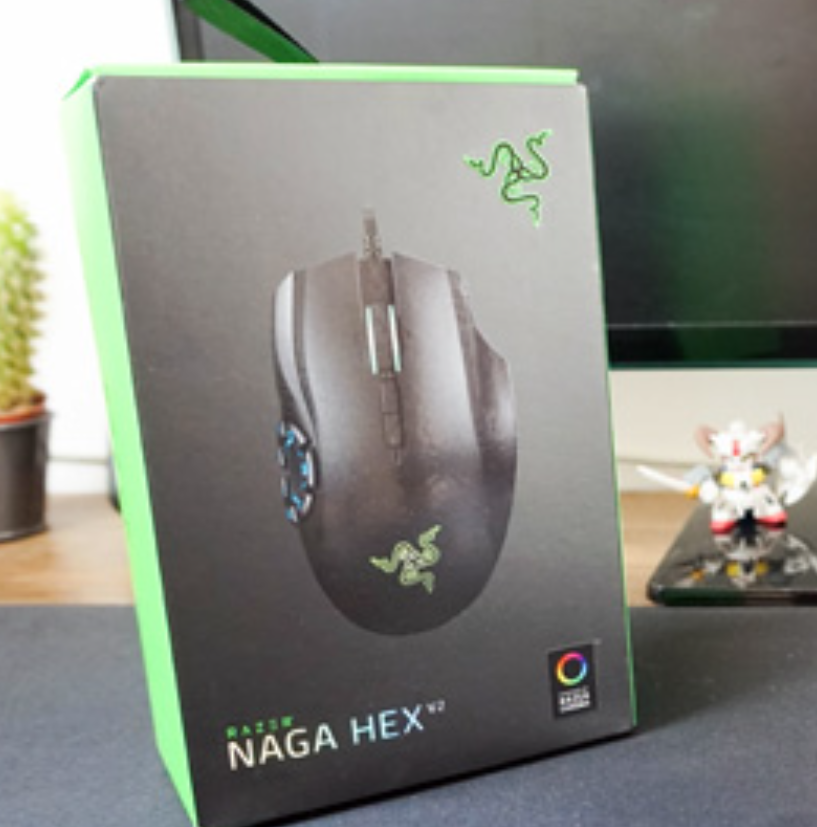 Razer Gaming Mouse Naga Hex V2 Ultra Rare, MOBA, 12 Buttons RZ01