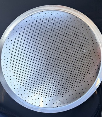 16  Thin Pizza Pan & Separator Lid Set Vintage Carlson PFS16P Pizza Hut Pan &lid