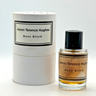 Aaron Terence Hughes Boss Bitch ATH 50ml Extrait White Label Rare Early Bottle