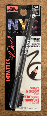 NYC New York Color Lovatics Eyebrow Liner Shape & Groom 001 Medium Brown