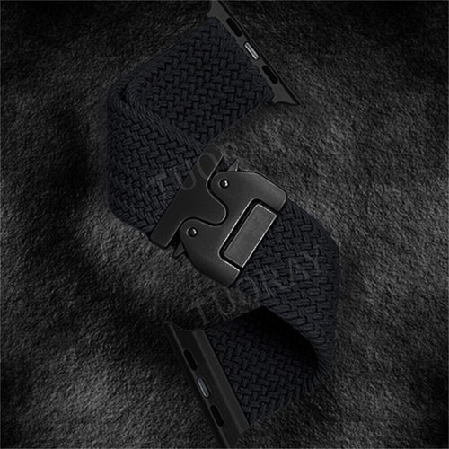 Geflochtenes Nylon Armband Armband für Apple Watch Series 10 9 8 7 6 SE Ultra 2 49mm - Bild 40 von 40