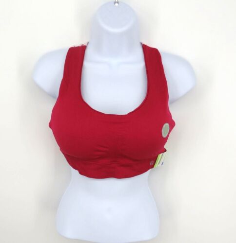 Marika Sport Women's Large Low Impact Berry Pink Bra 36C/38B NWT $40