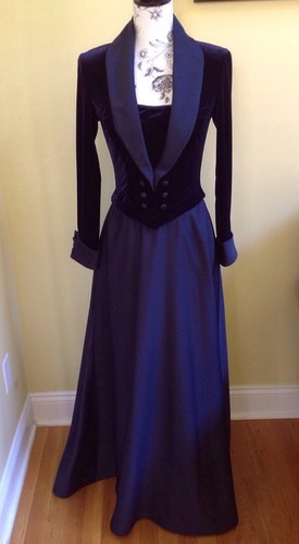Saks Fifth Avenue Blue Full Length Ball 