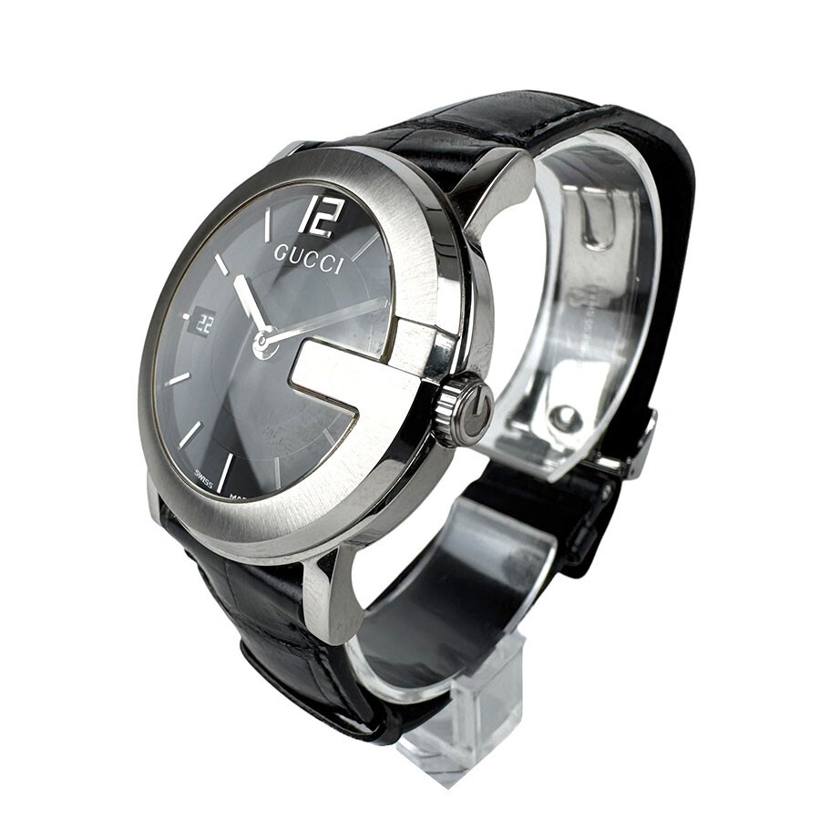 GUCCI 腕時計 101J Gucci Silver Men's Watch - 101J for sale online | eBay
