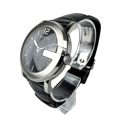 GUCCI 腕時計 101J Gucci Silver Men's Watch - 101J for sale online | eBay