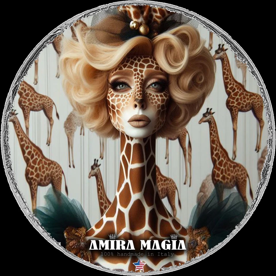 Ожерелье с жирафом подвеска савана животное дикая природа ювелирные изделия волшебная бижутерия - Изображение 3 из 4