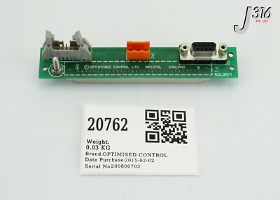 LV 20762 OPTIMISED CONTROL PCB ASSY, D576 KCL2871 | eBay