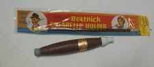 Lot of 2 smoking theatrical props Big Shot Cigar &  Beatnick Cigarette holder