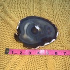 Natural Agate Slice Geode Slab — photo 4