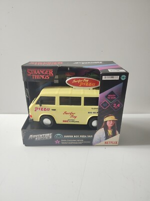 New Adventure Force Stranger Things Surfer Boy Pizza Van /Remote