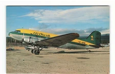 Postcard Airline AIR NORTH CF-OVW Douglas C-47A, HEATHROW SUPACARD VPC01.