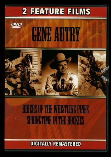 RIDERS OF THE WHISTLING PINES DVD Starring Gene Autry