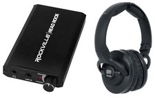 KRK KNS-6402 Studio Recording Mixing Headphones Rechargeable Headphone Amplifier