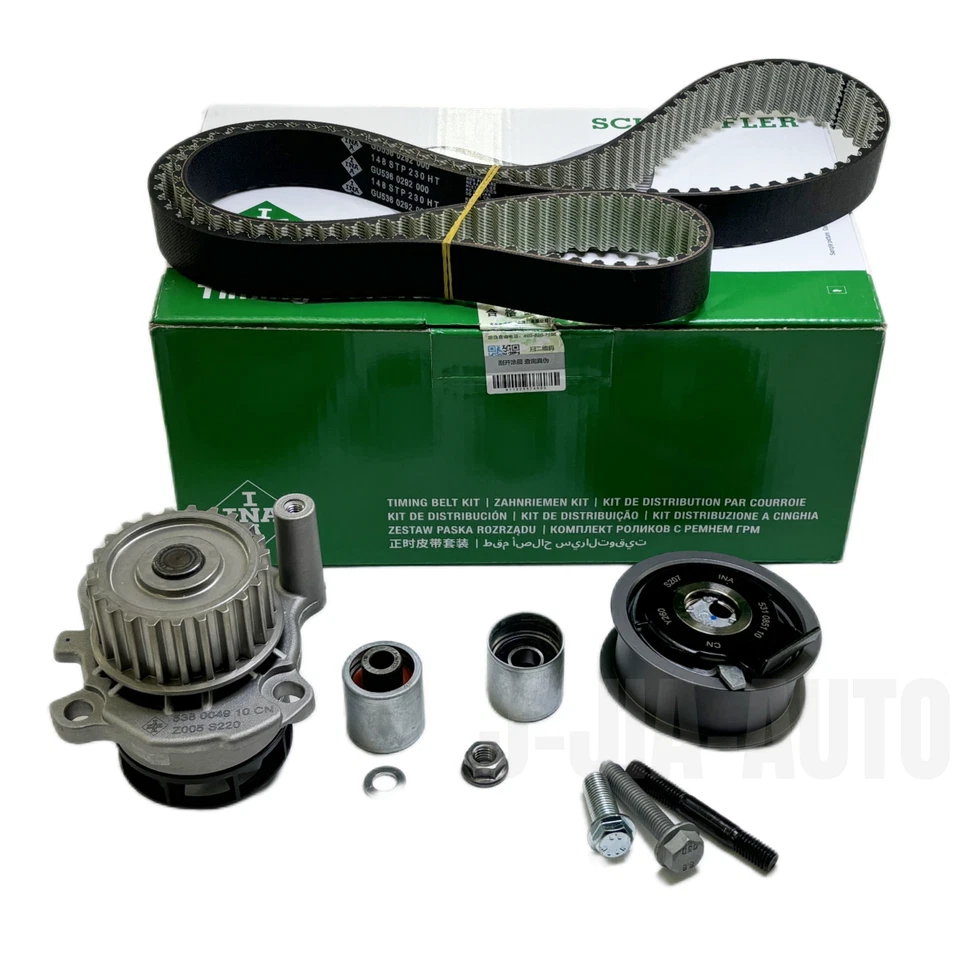 Timing Belt Water Pump Set For Audi A3 A4 TT VW Jetta Golf Passat 06F198119A Foto 2 de 4