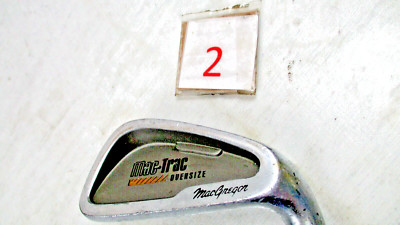 MacGregor Mac - Trac Oversize #6 Iron, RH, Steel Shaft, Very Good Grip