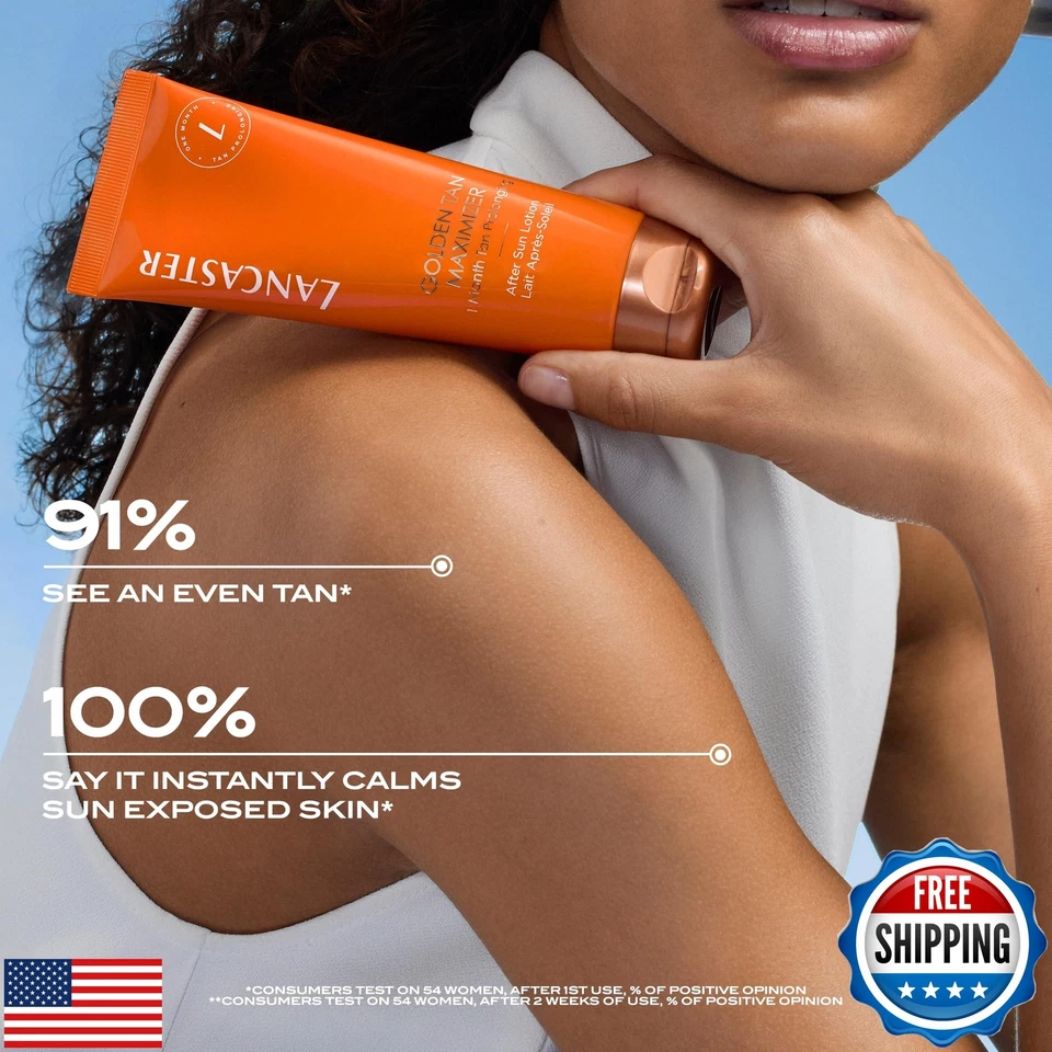 Lancaster GOLDEN TAN MAXIMIZER after sun lotion 13.5 Fl Oz (400 ml) - new 202 - Image 4 of 4