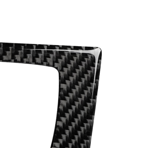 1 Pc Carbon Fiber Interior AC CD Panel Cover Trim Fit for BMW X1 E84 2012-2015 - Picture 5 of 6
