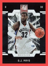 O.J. Mayo #54 2009-10 Donruss Elite Memphis Grizzlies