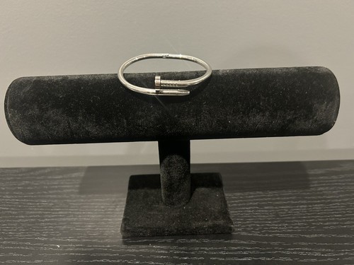 Titanium White Gold Bangles for ladies - Picture 3 of 15