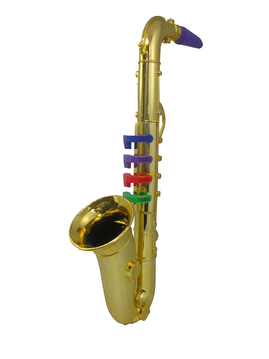 Childrens Musical Toy Saxophone Real Sound 4 Keys Easy Learning