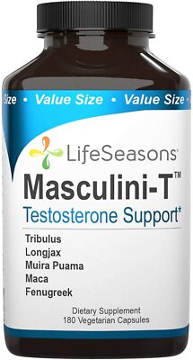 Life Seasons Masculini-T 180 caps - Value Size