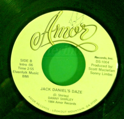 1984 🔥DANNY SHIRLEY🔥 45 Record Jack Daniel's Daze Love and Let Love | eBay