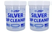 2 Sterling Silver Dip Cleaner Tarnish Remover 925 Jewelry Cleaning Solution 8oz